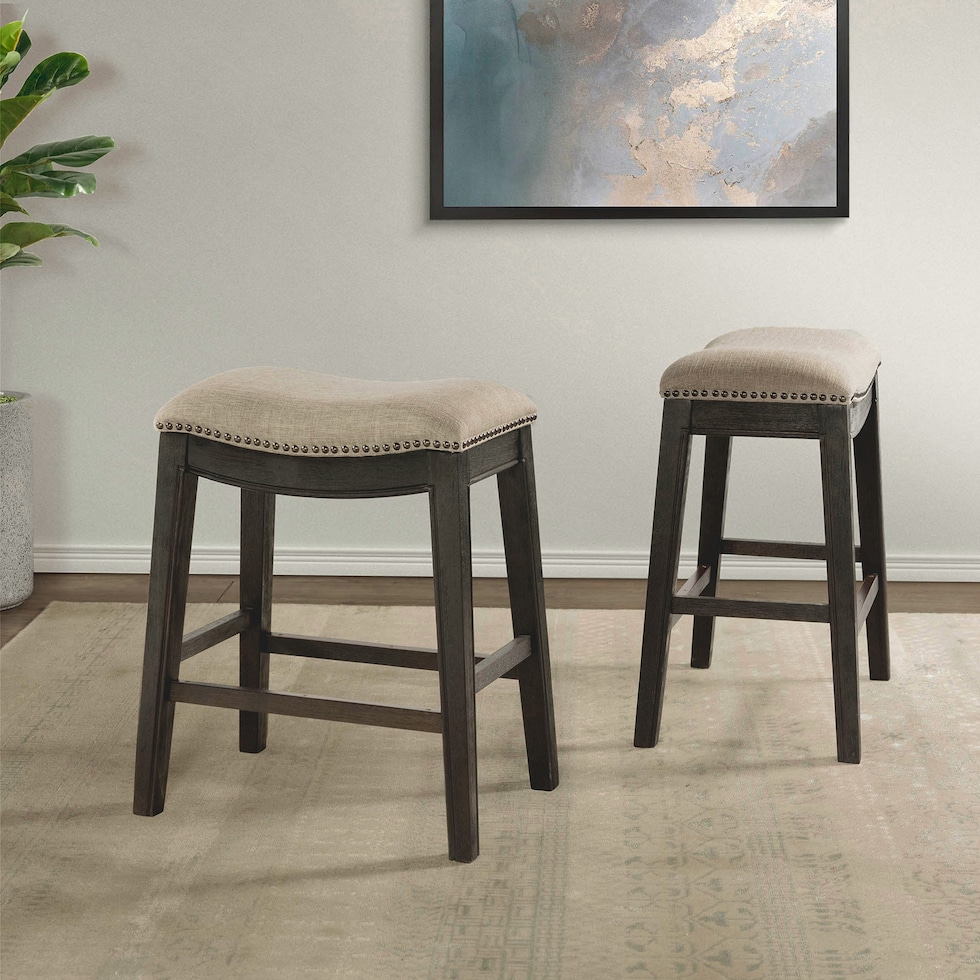 canby dark brown counter height stool   