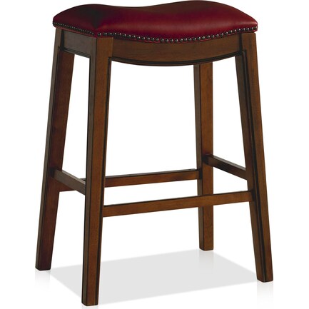 Canby 30" Bar Stool - Red