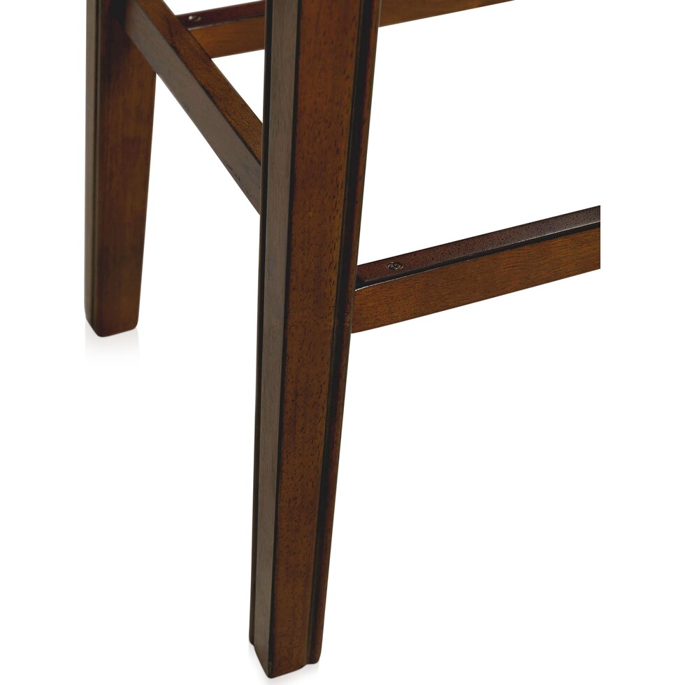canby red counter height stool   