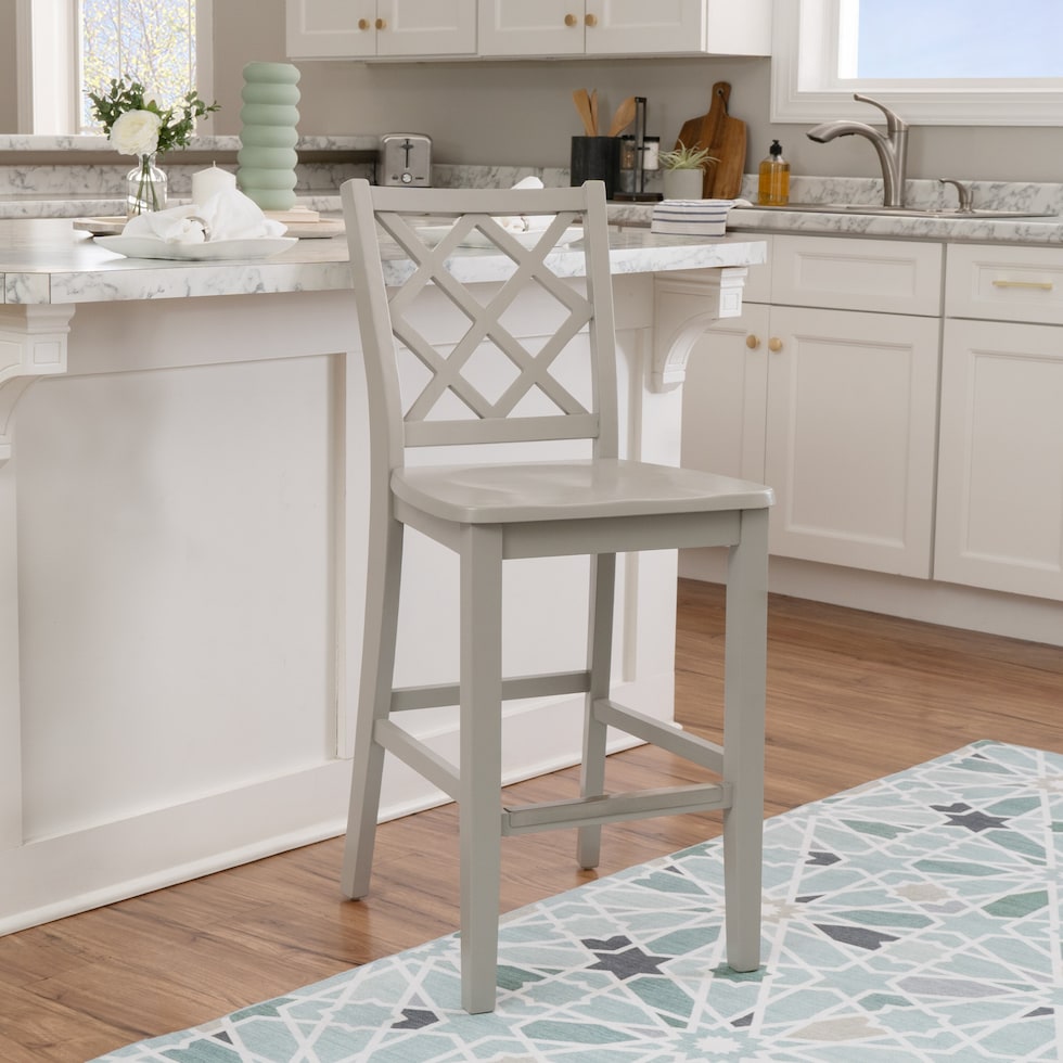 candice gray counter height stool   