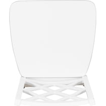 candice white counter height stool   