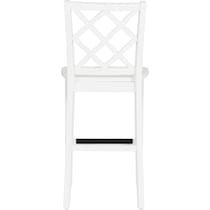 candice white counter height stool   