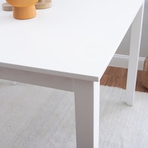 candice white counter height table   