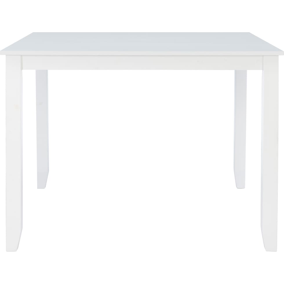 candice white counter height table   