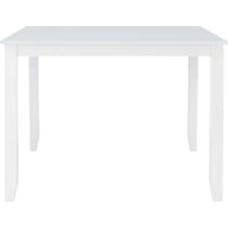 candice white counter height table   