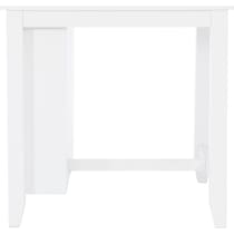 candice white counter height table   