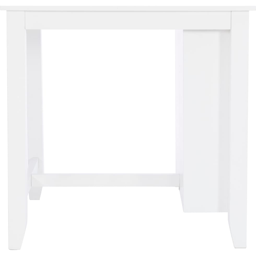 candice white counter height table   