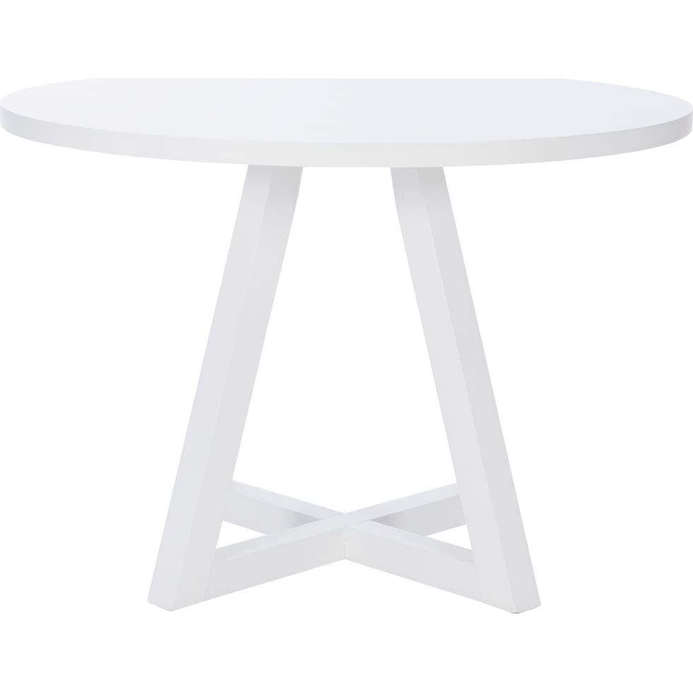 candice white dining table   