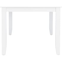 candice white dining table   