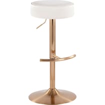 cannes white bar stool   