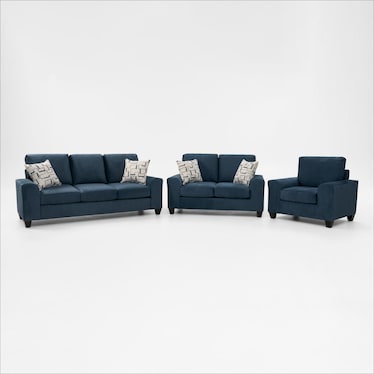 Canyon Sofa, Apartment Sofa and Chair Set
