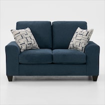 canyon blue sofa   
