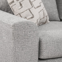 canyon gray sectional   