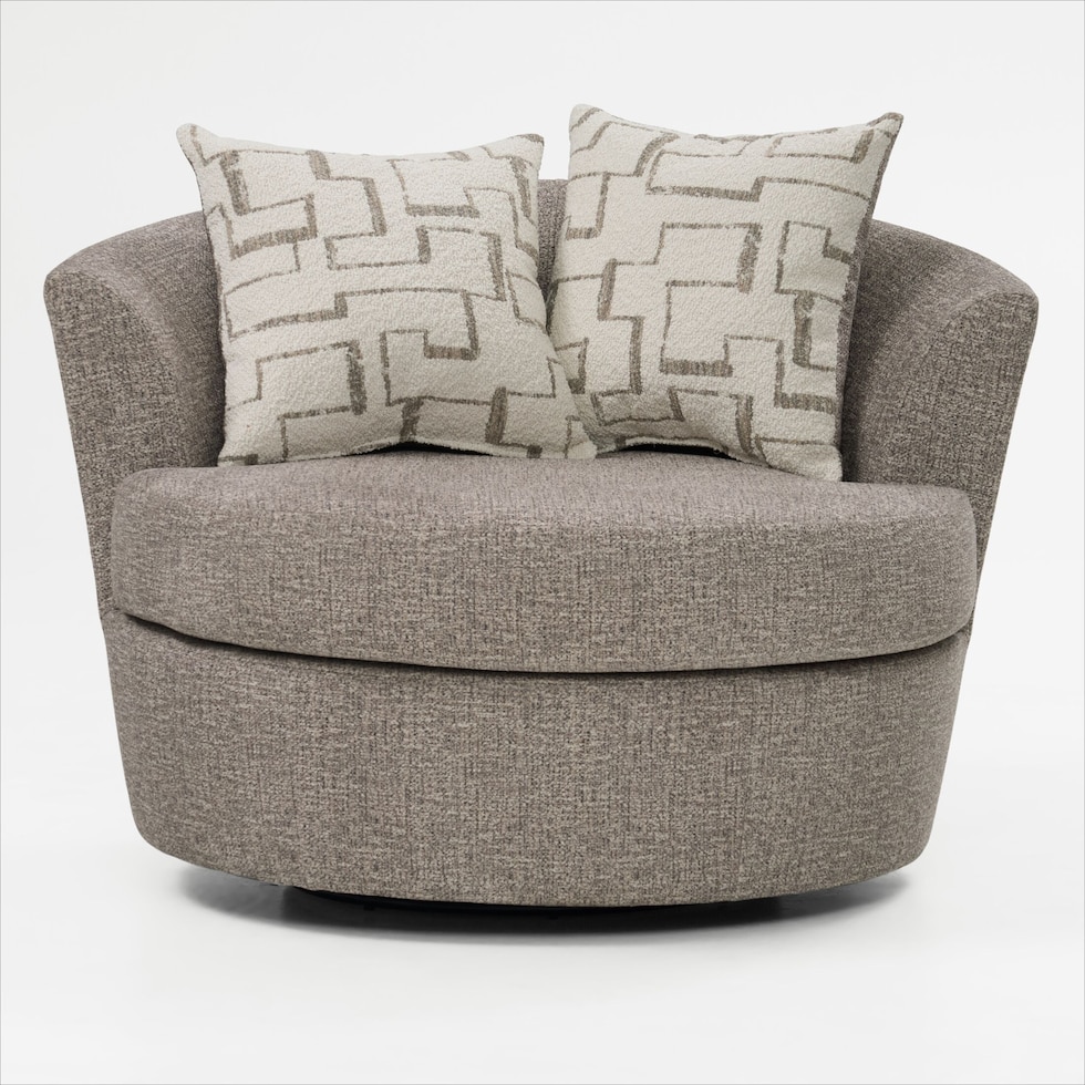 canyon neutral swivel chair   