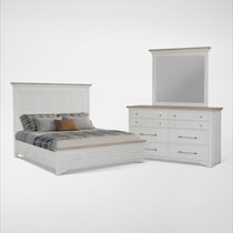 cape may light brown  pc queen bedroom   