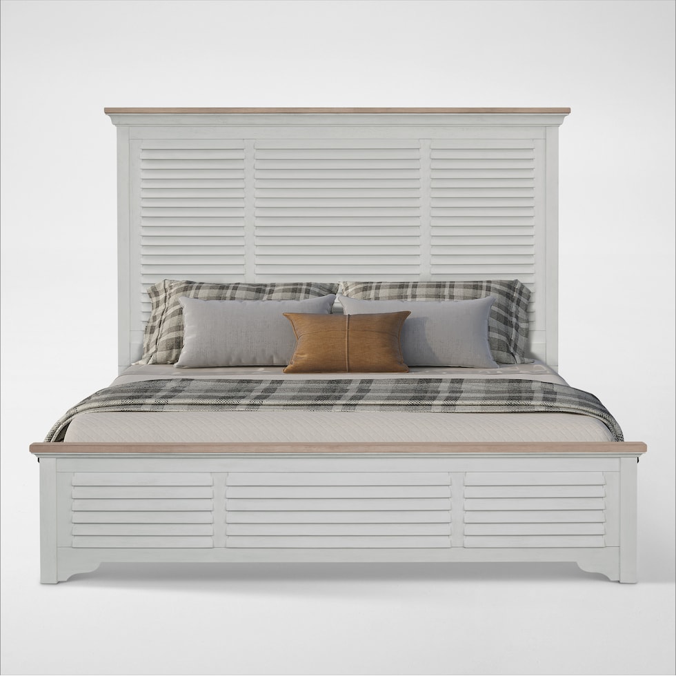 cape may light brown  pc queen bedroom   