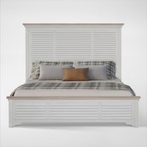 cape may light brown  pc queen bedroom   