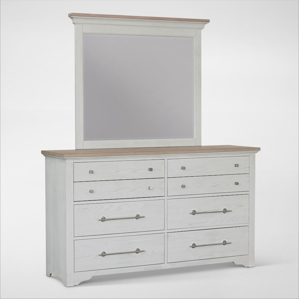 cape may light brown  pc queen bedroom   