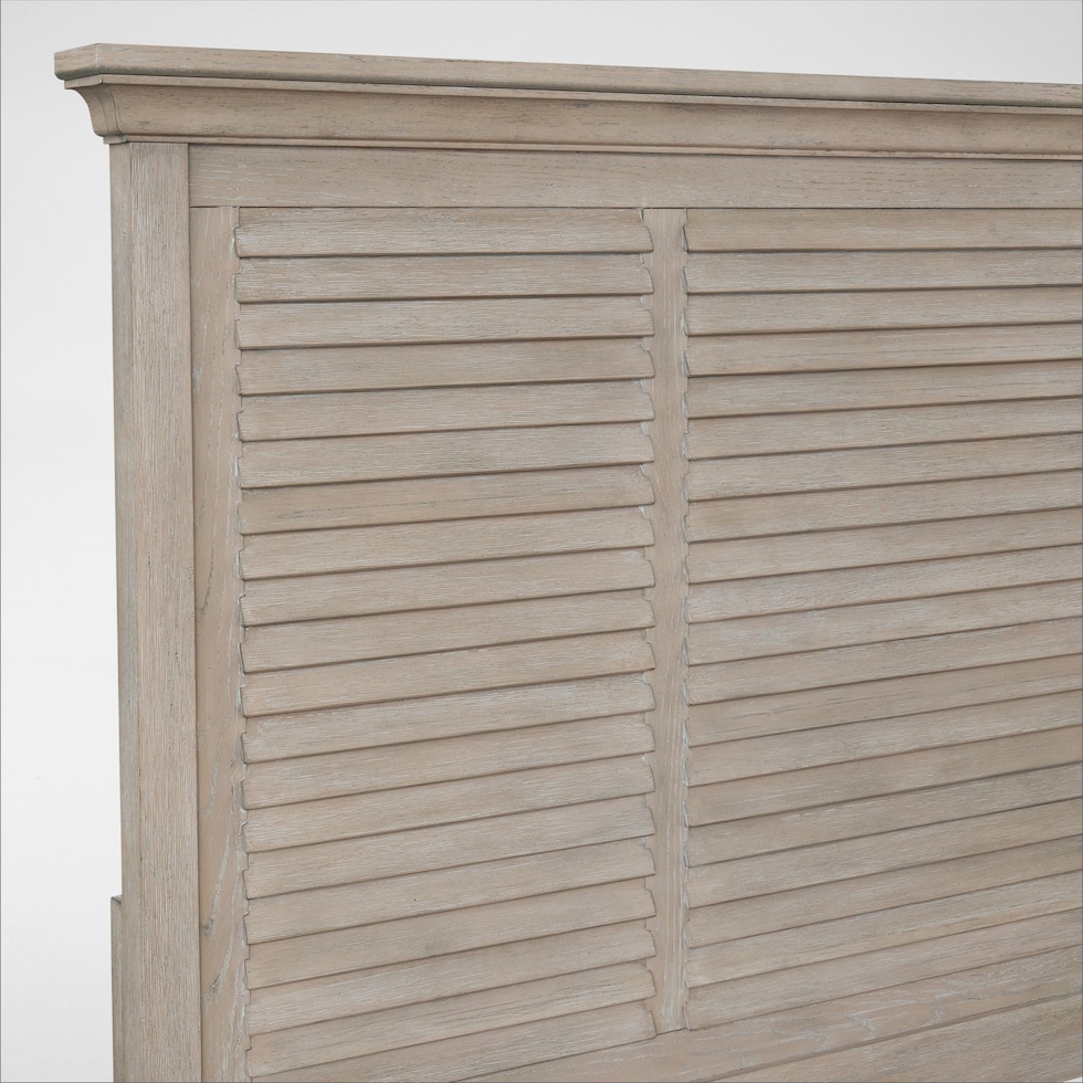 cape may neutral queen bed   