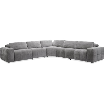 Caprice 5-Piece Dual-Power Sectional
