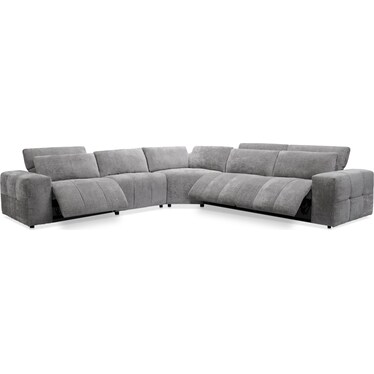 Caprice 5-Piece Dual-Power Sectional