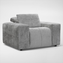 caprice silver recliner   