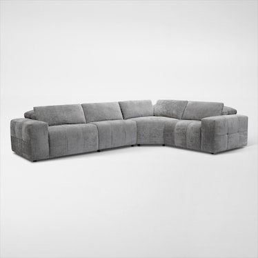 Caprice 4-Piece Dual-Power Sectional