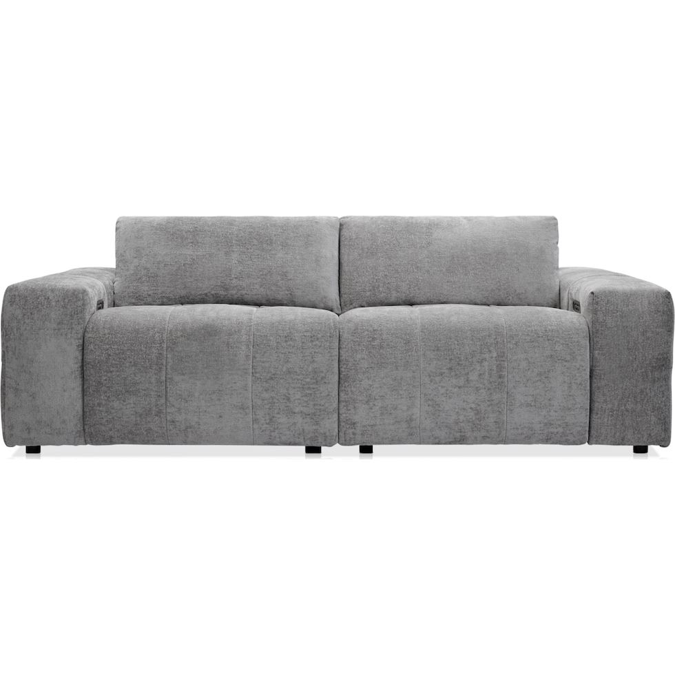 caprice silver sofa   