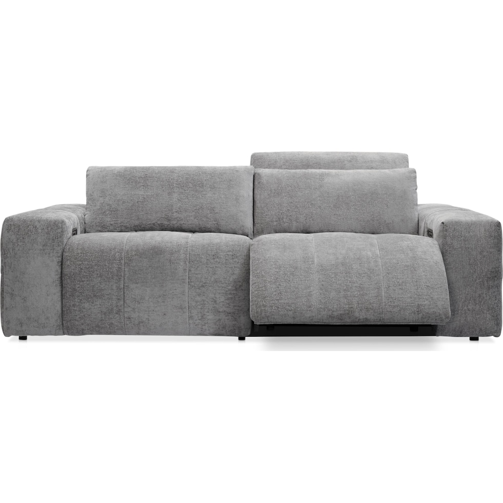 caprice silver sofa   