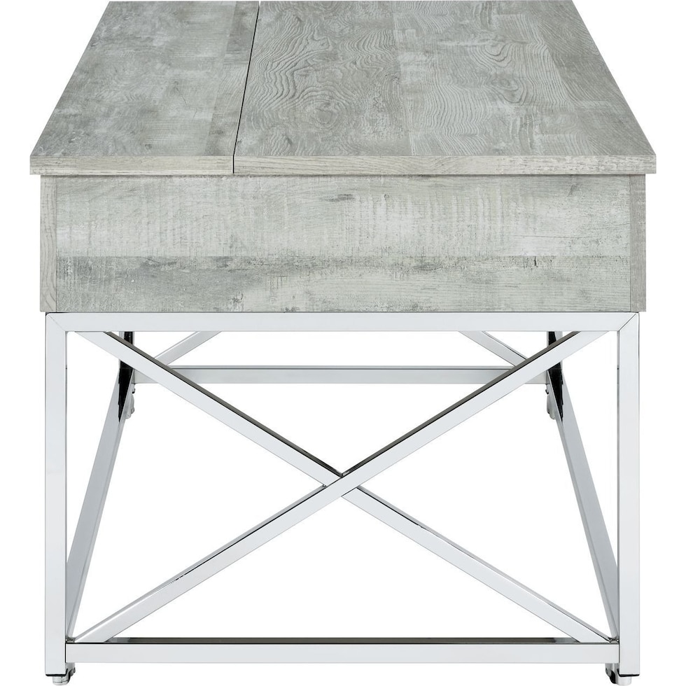 caraway gray lift top coffee table   
