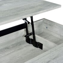 caraway gray lift top coffee table   