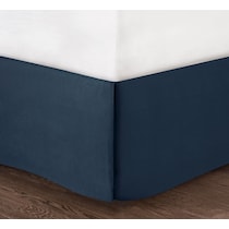 carise blue queen bedding set   