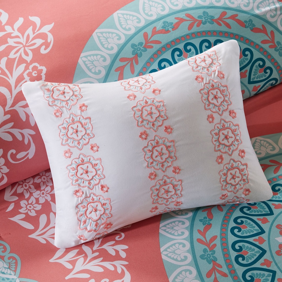 carise multicolor full queen bedding set   