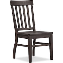 carlisle dark brown  pc dining room   