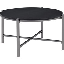 carlo black pc table set   