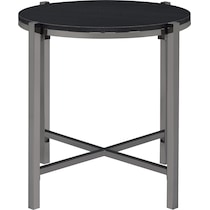 carlo black pc table set   