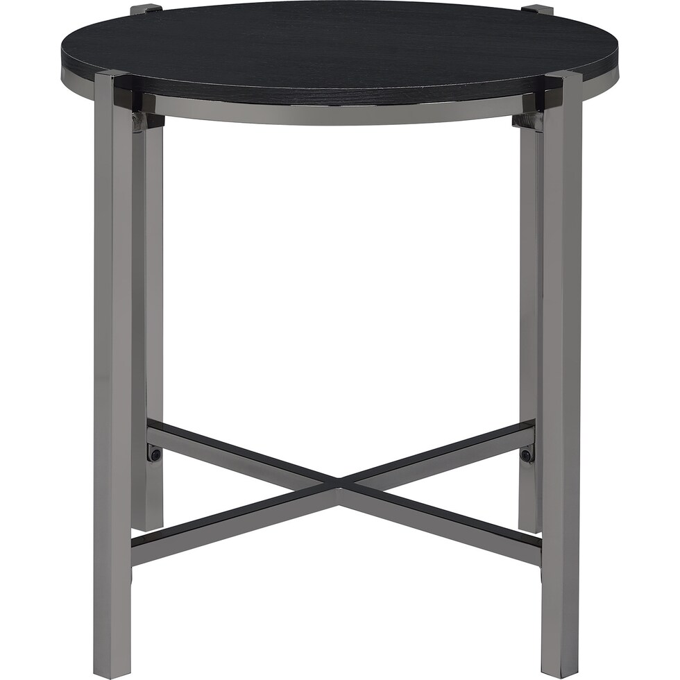 carlo black pc table set   