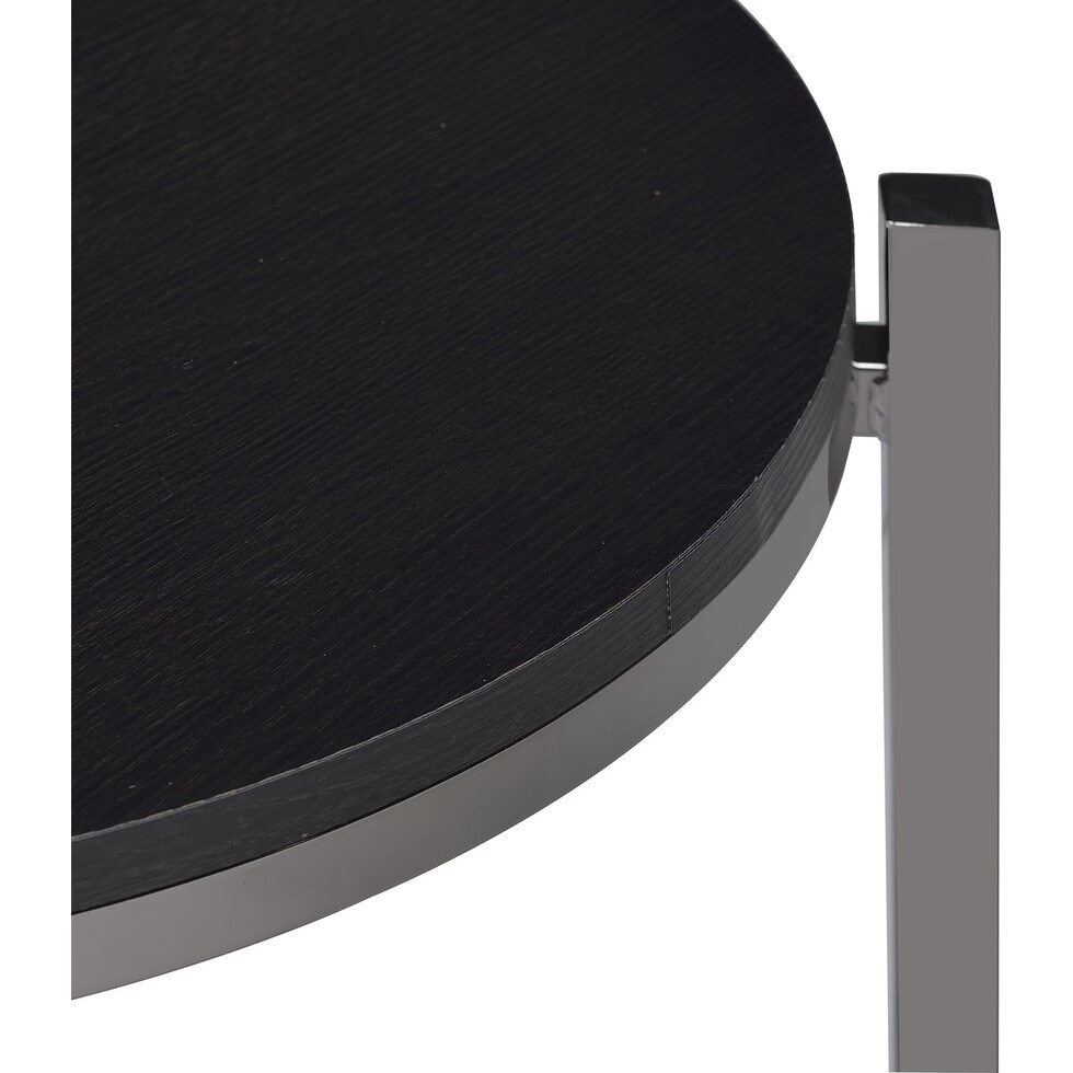 carlo black pc table set   