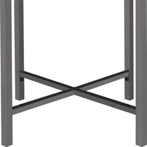 carlo black pc table set   