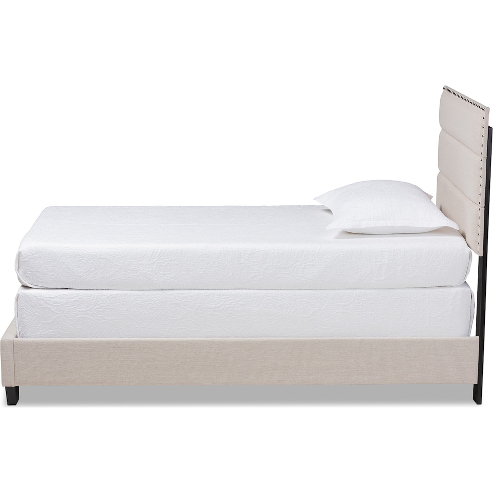 carmen neutral twin bed   