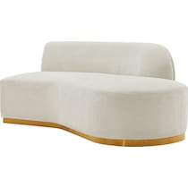 carmine ivory sofa   