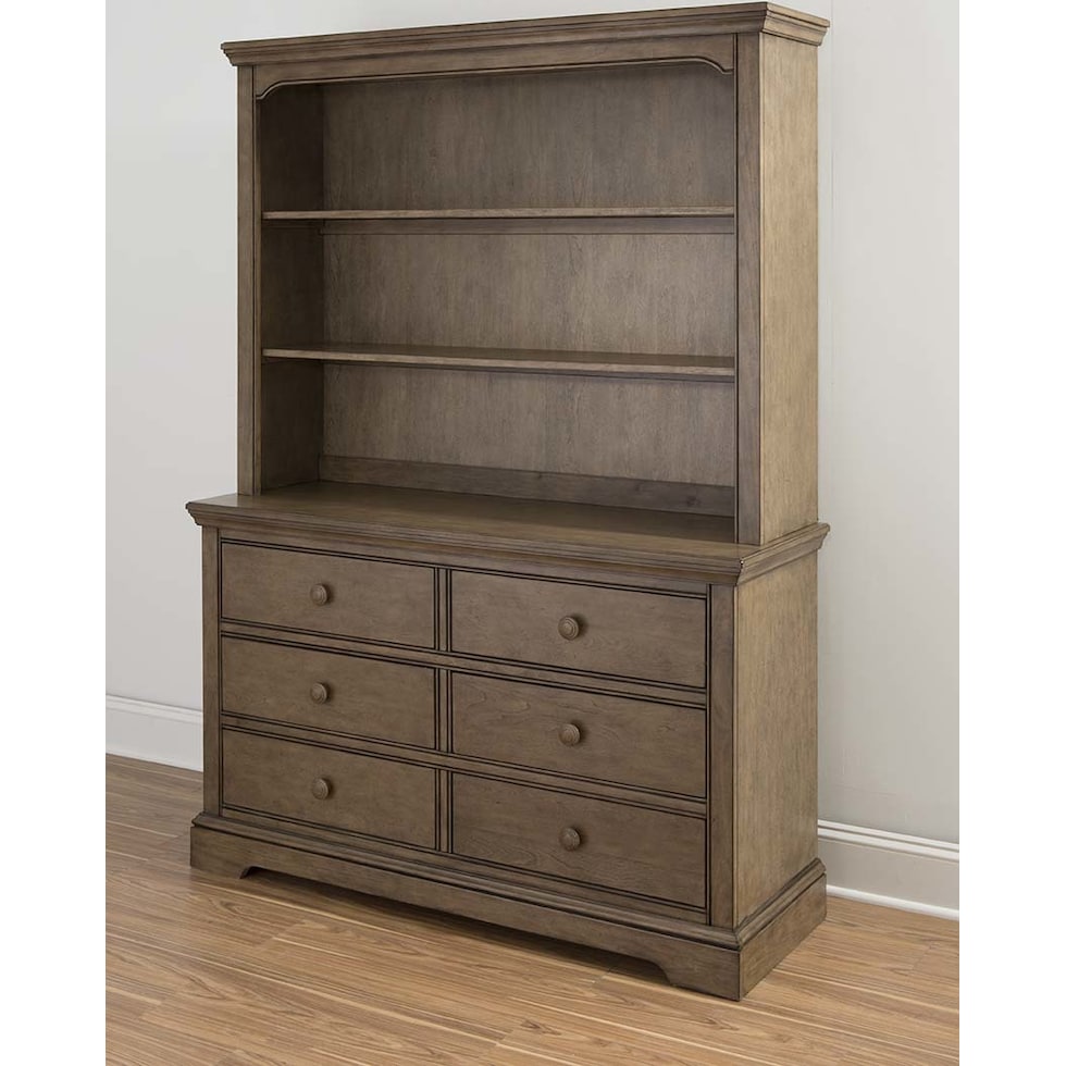 caroline dark brown bookcase   