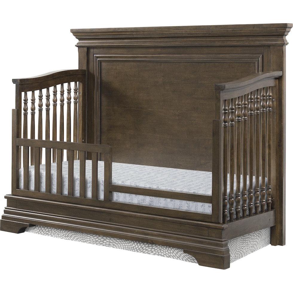 caroline dark brown crib   