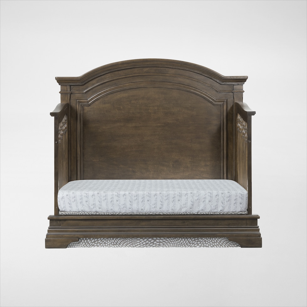 caroline dark brown crib   