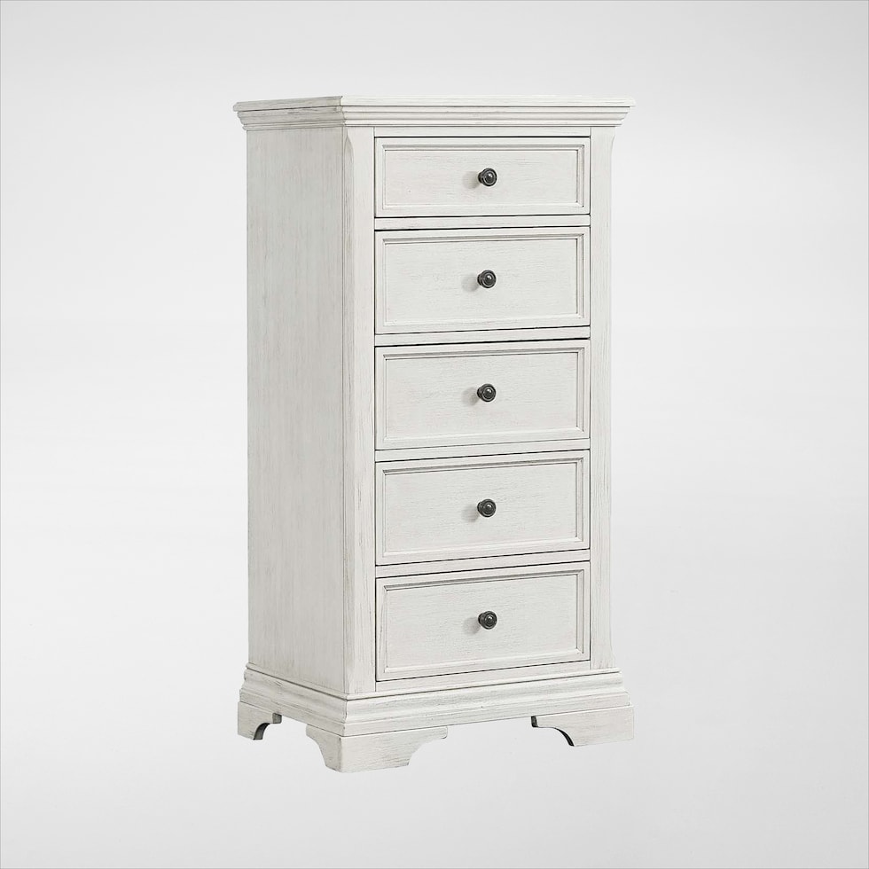 caroline white chest   
