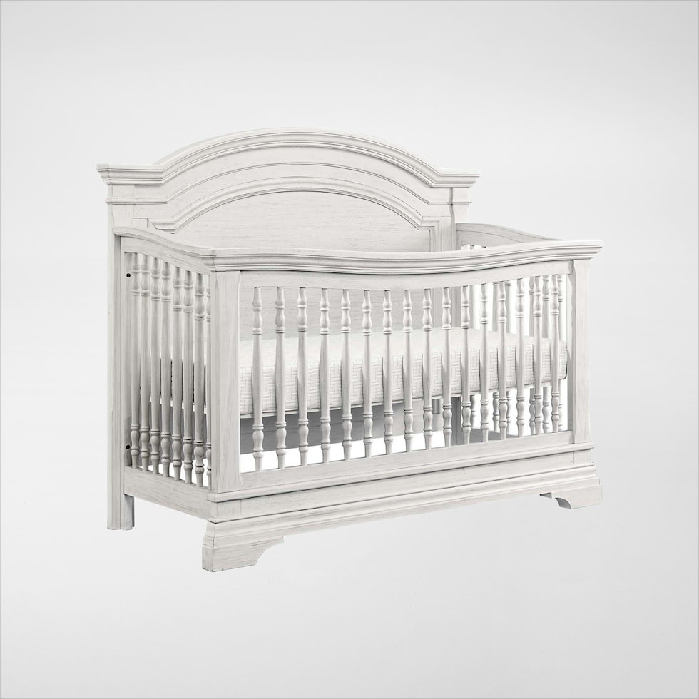 caroline white crib   