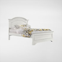 caroline white full bed   