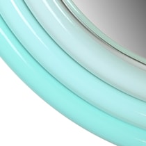 carri blue wall mirror   