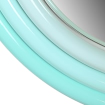 carri blue wall mirror   