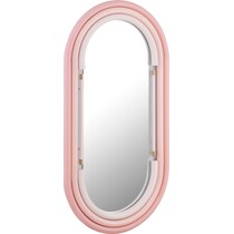 carri pink wall mirror   